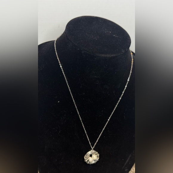 Nest Necklace With 2 Eggs. NWOT - Picture 1 of 7